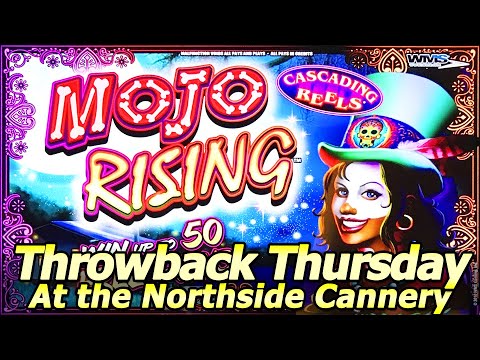 Mojo Rising slot for Throwback Thursday! Cajun version of Invaders from the Planet Moolah!