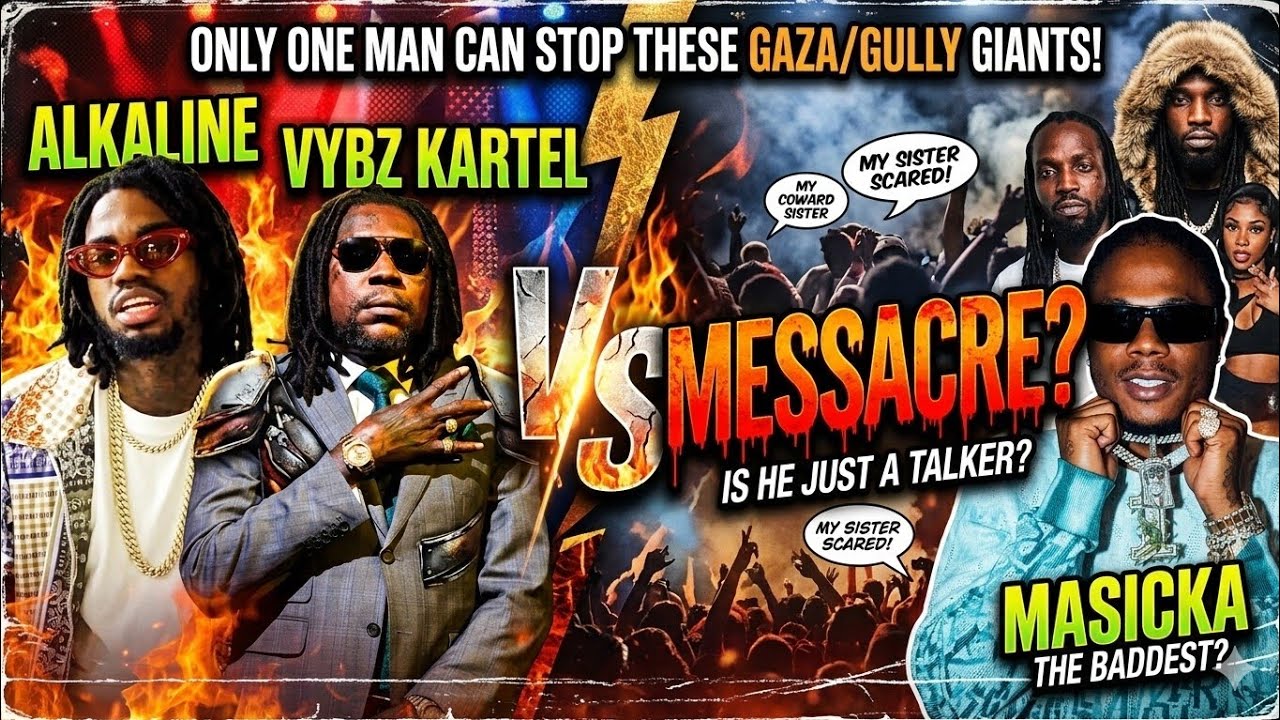 DANCEHALL W@R 2026: Alkaline Stops Vybz Kartel & Mavado + Masicka EXPOSED!