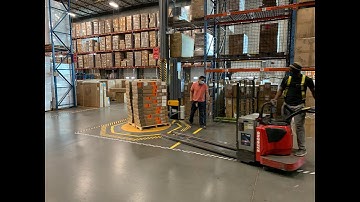 1200UL Video unloading with walkie rider