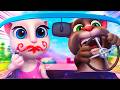 Talking Tom: Tom and Angela’s Car Chaos! 💚 Super Toons TV - Best Cartoons