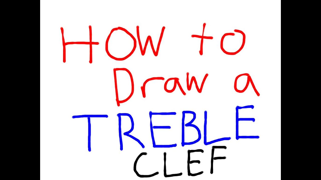 How to Draw a Treble Clef How to Draw a Treble Clef new foto How to Draw a Treble Clef How to Draw a Treble Clef new photo