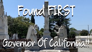 Found The 1st Governor Of California!! | Mission Cemetery