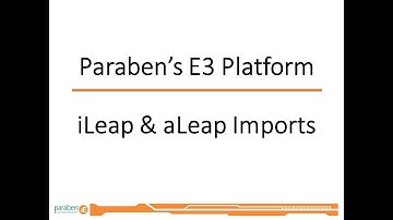 E3 Forensic Platform Importing iLeap and aLeap Data