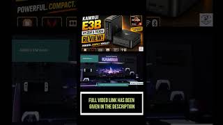 KAMRUI E3B Ryzen 5 7430U – Small PC, BIG Power!