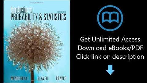 Download Introduction to Probability and Statistics PDF
