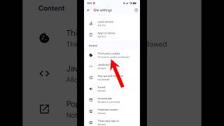Set This Settings For Cookies In Google Chrome Browser #shorts
