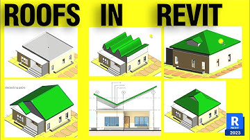 CREATE ROOFS IN REVIT 2023