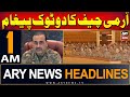 ARY News 1 AM Headlines 31st May 2024 | COAS Clear Message | Army Chief Asim Munir