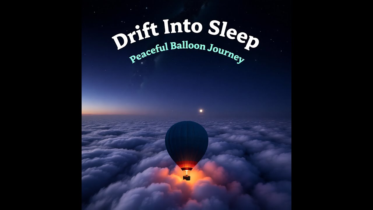 Drift to Sleep on a Peaceful Hot Air Balloon Ride | Relaxing Sleep ...