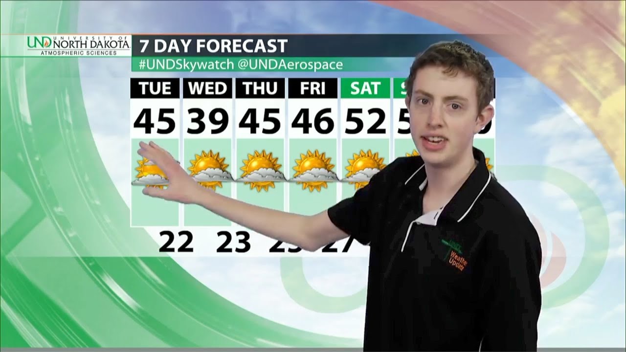 Tuesday Weather Forecast From Grand Forks YouTube