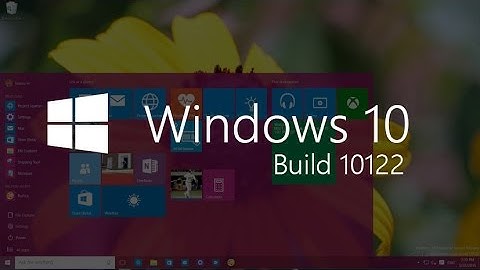 Windows 10 Build 10122: Hands-on with the Start menu, Settings, Apps, and Features