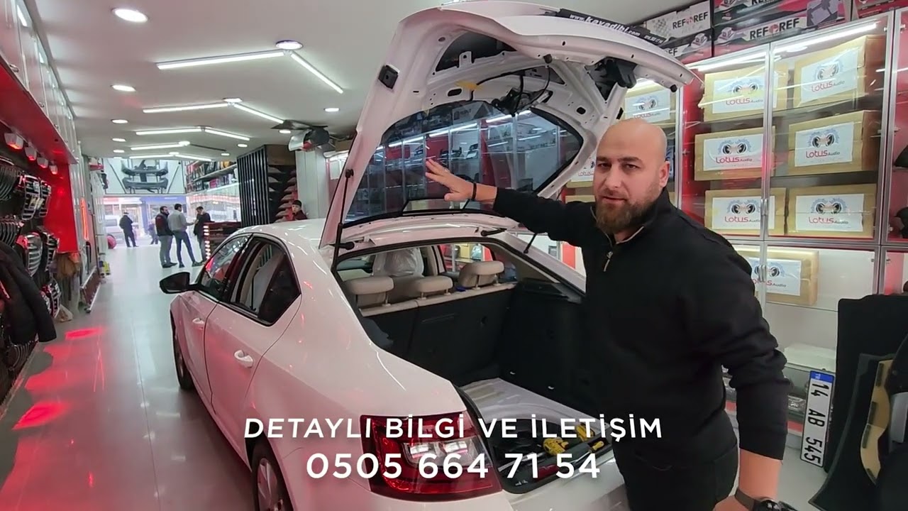 2017 Skoda Octavia // Çanakkale Biga // LLumar ATR, Orijinal Geri Görüş Kamerası