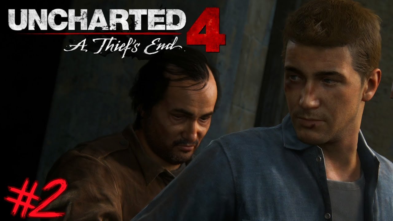 UNCHARTED 4 (PS5 Remastered) : Let's Play #2 - PRISON BREAK !! 😱🔥
