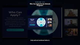 Who Can Apply for the Schools Program