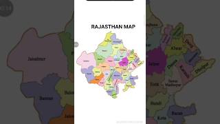 Raj new map overview  for reet in english