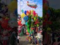 balon karakter pesawat