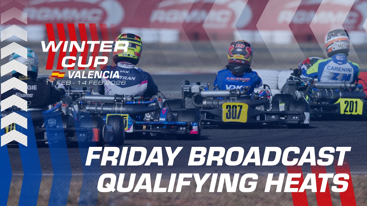 Friday Qualifying Heats | Winter Cup, Valencia, Spain | IAME Euro Series 2026