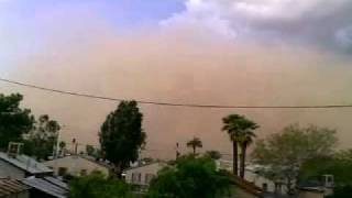 Small Dust Storm In Phoenix 07-18-2011.avi