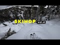 1 hour of powder skiing to chill music  skihop vol 4