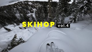 1 Hour Of Powder Skiing To Chill Music Skihop Vol 4