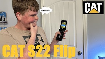 The CAT S22 Flip is a Very Weird Phone.... | CAT S22 Flip Unboxing and First Impressions