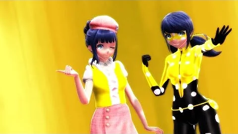 《MMD x MLB》 London Special ⌛🐞 Chronobug's Transformation! #miraculous