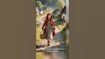 “Little Red Riding Hood #FairyTale  #BedtimeStory #FolkTales #CinematicNarration#OnceUponATime