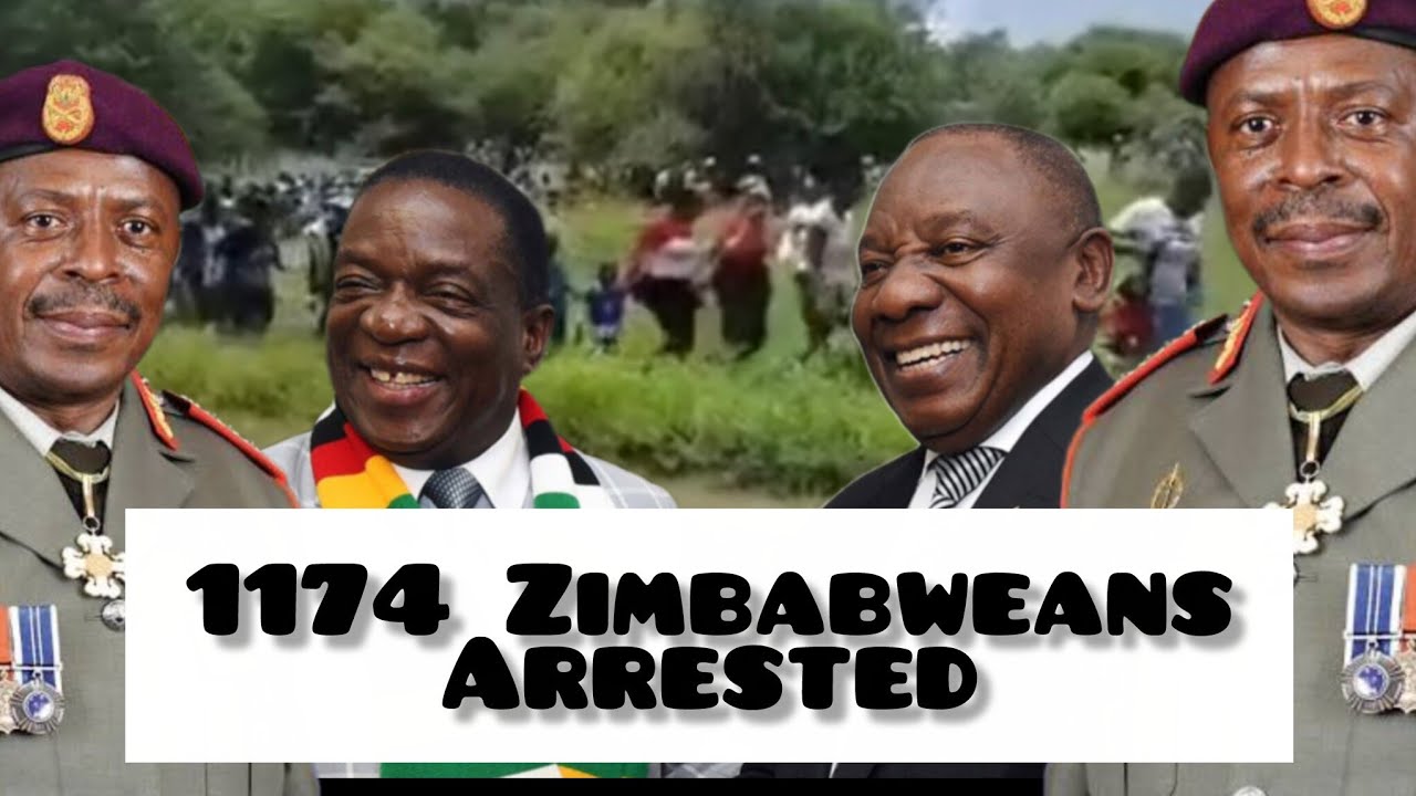 SANDF arrested 1174 Zimbabweans trying to illegally enter SA.