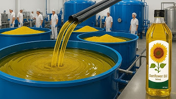Sốc Với Quy Trình Sản Xuất Dầu Ăn Hướng Dương Nga – Từ Hạt Đến Chai Vàng Lỏng!