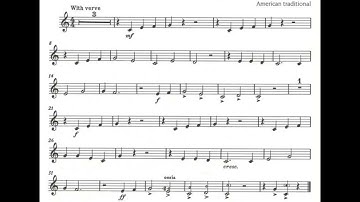 When the Saints Music Score for Grade 1 Trumpet