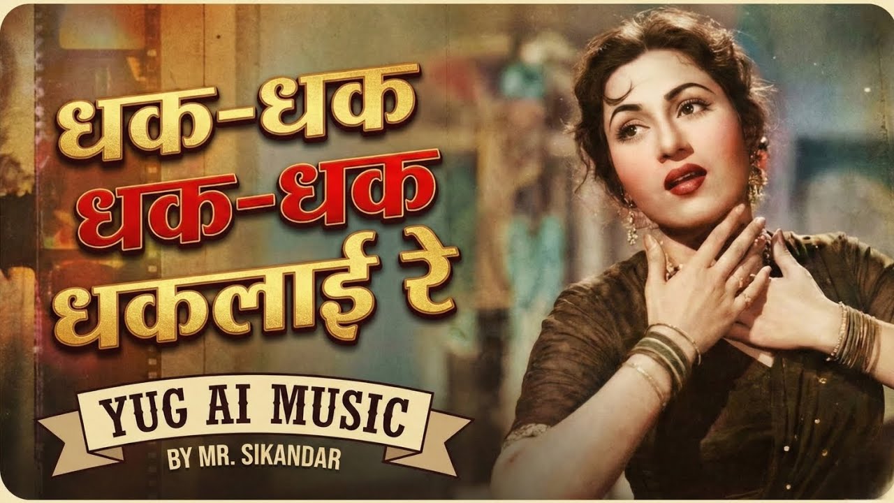 धक-धक धक-धक धकलाई रे | Dhak-Dhak Dhak-Dhak Dhaklai Re - Retro Style | Yug Ai Music