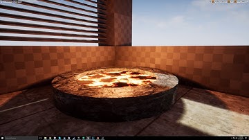 Runtime cached procedural texturing.