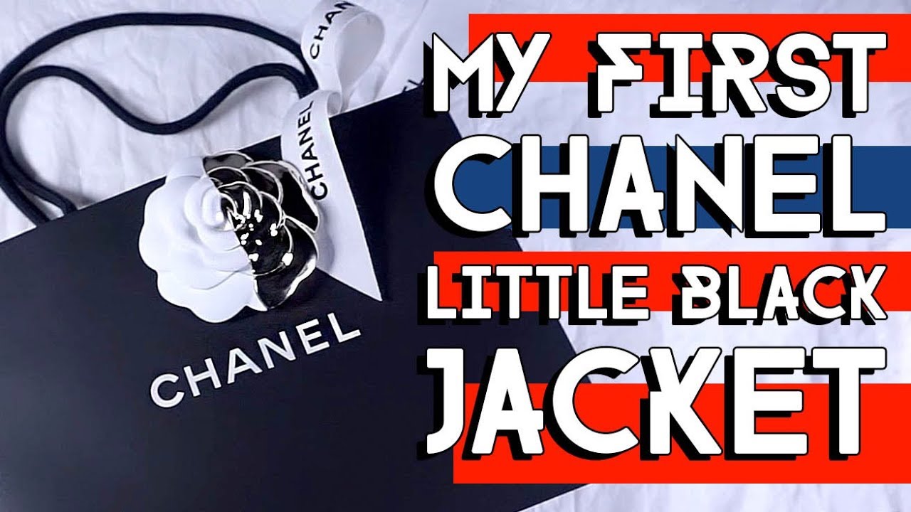 MY FIRST CHANEL LITTLE BLACK JACKET - YouTube