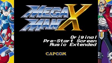 MegaMan X Legacy Collection | Original Pre-Start Screen Music Extended | 1080P60 High Definition