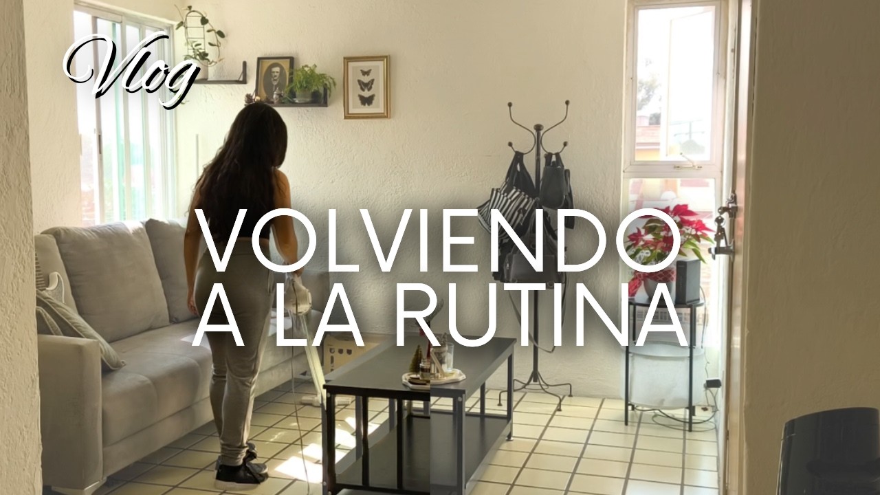 Un reset suave para empezar el año | limpieza, mandados y rutina | vlog diario