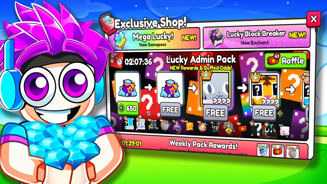 I Got SO MANY Gems From the Pet Sim 99 Forever Pack!