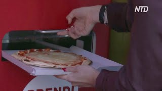 Пицца из торгового автомата: приживётся ли новшество в Италии?