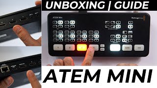 Blackmagic ATEM Mini Unboxing & First Look | Best live Streaming HDMI Switcher | ATEM Mini Switcher