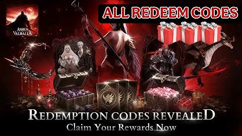Ashes of Valhalla & All 17 Giftcodes🎁🎁 17 Codes Ashes of Valhalla + Redeem Guide