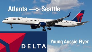 PART 2: FLYING ONBOARD THE FLYING PENCIL | Delta Airlines | ATL-SEA | DL774