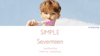 SEVENTEEN [세븐틴] - SIMPLE (Color Coded Lyrics | Han/Rom/Eng)