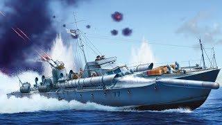 торпедный катер  Vosper 77 1:35 Italeri