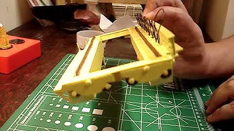 HO Scratch Built Overhead Crane .