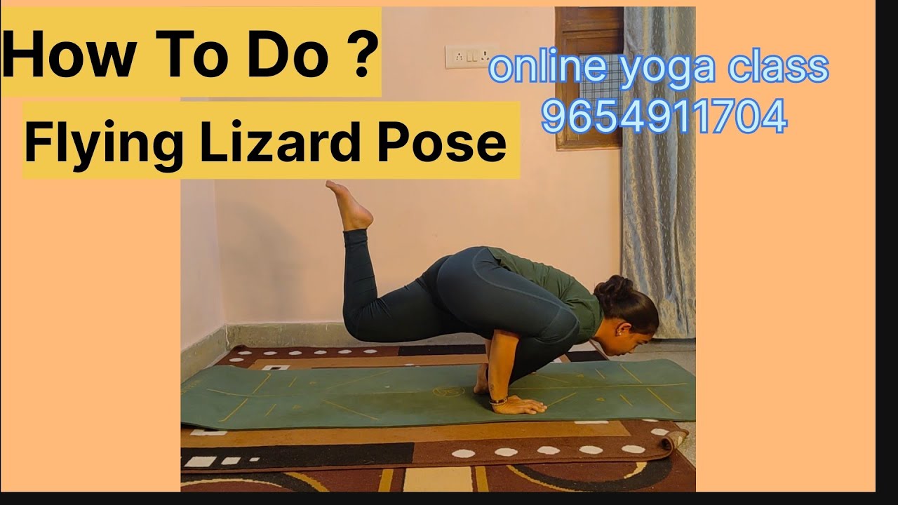 FLYING LIZARD YOGA POSE