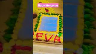 Baby Welcome | Baby Girl  | Welcome Ceremony #baby #decoration