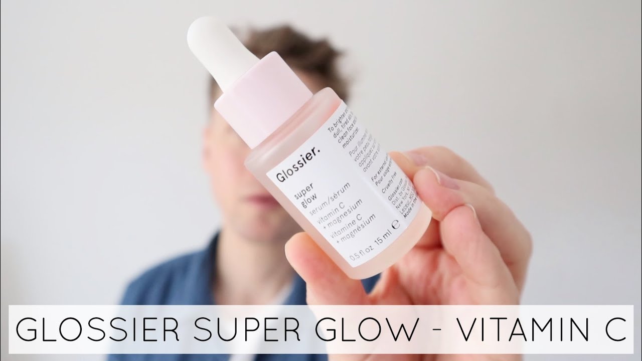 GLOSSIER SUPER GLOW VITAMIN C SERUM REVIEW // James Just Now YouTube
