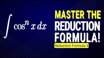 Reduction Formula - 4 | #reductionformula