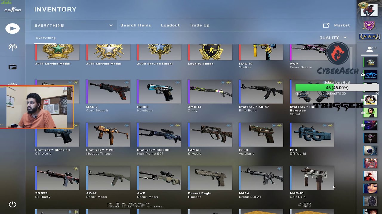 [HINDI] Cheat with DEAGLE CODE RED CSGO OVERWATCH!! TRIGGER 2usara case!! 18+