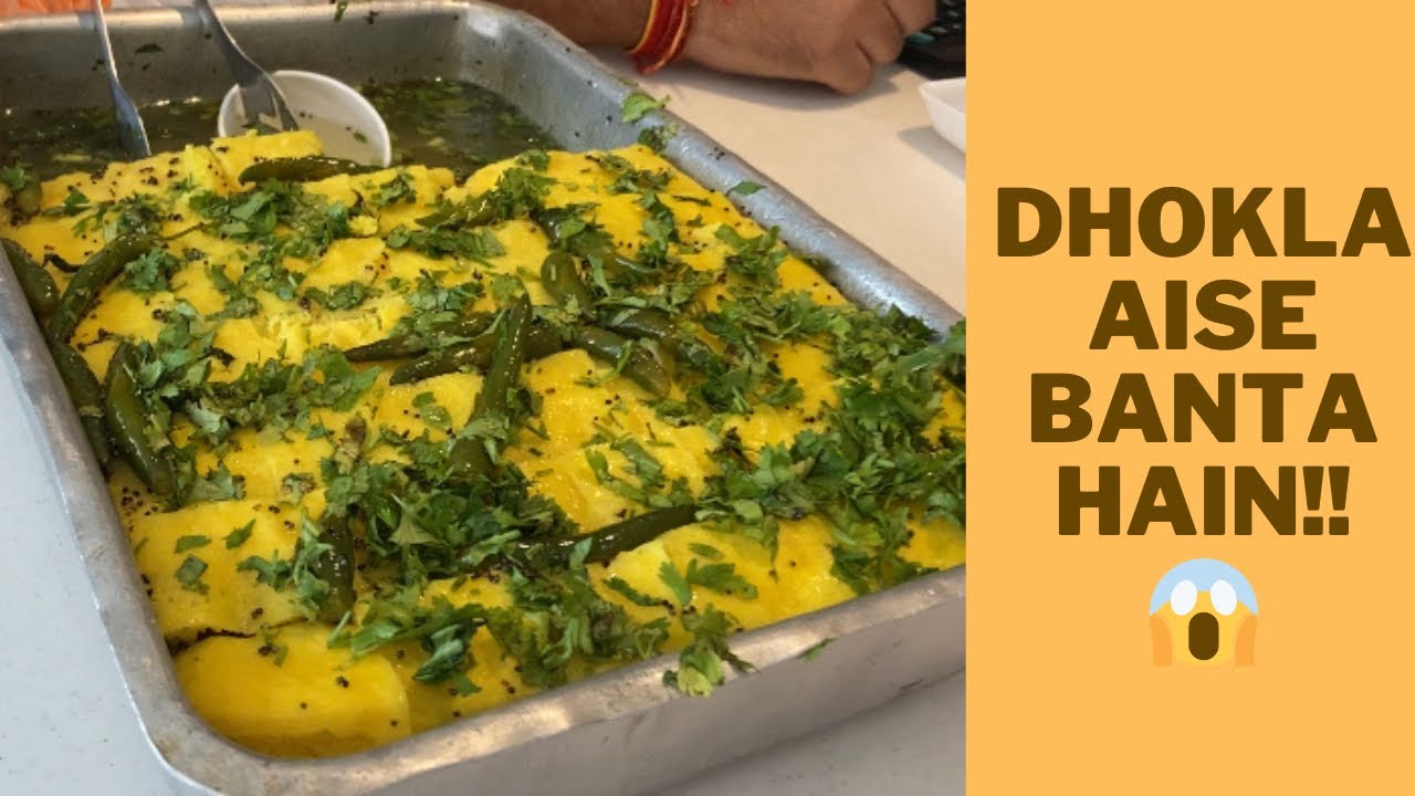 Dhokla aise banta hain😱😨||Huge announcement also!||(AGGARWAL SWEETS)||