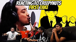 THEY COOKED!!! | THE FIRST TAKE - CREEPY NUTS - BLING BANG BANG BORN REACTION | TMC